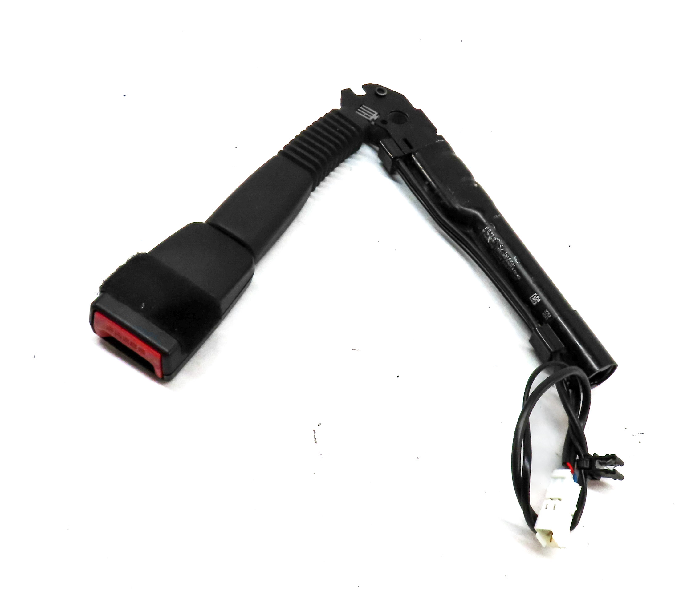 12-19 BMW 2 3 4 M3 (F22 F32 F33 F34 F36) FRONT RIGHT PASSENGER SEATBELT RECEIVER — exact item pictured